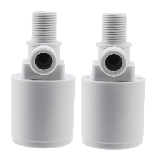 2x Solar Water Tank Water Tower Pool Automatic Water Level Controller Plastic Float  Valve Water Level 1