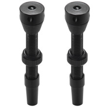 2 Paar 44Mm Schlauchloses Luft Ventil für Rennrad & MTB Schlauchloser Ventilschaft