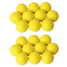 20pcs Yellow Soft Elastic Indoor Practice PU