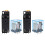 2X 220/240V AC Coil DPDT Power Relay MY2NJ 8 Pin with Socket Base 1