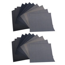 Grain 1500 2000 2500 3000 5000 7000 Haute Precision Polissage Poncage Humide / Sec Abrasif Feuilles De Papier Abrasif - Allemagne, Paquet De 24