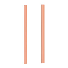 2X 99,6% T2 Fioletowy Miedziany PłAski Pasek Miedziany 3 Mm X 15 Mm X 250 Mm Metalowy Pasek