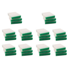 10X Detachable 26-Letters English Alphabet Plastic Stamp Set