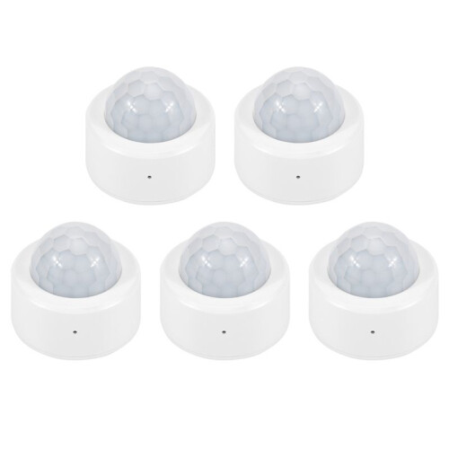 5X Tuya Zigbee PIR-Rörelsesensor Människokroppens Rörelsesensor  Life Control Fungerar med Alexa  Home