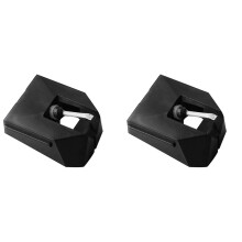2X AT-VMN95E Diamond Replacement Stylus Needle for VM95 Series, Compatible for  AT-LP120X Vinyl Turntables