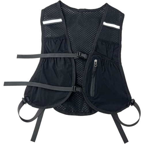 Running Hydration Backpack with Multiple Pockets and Reflective Vest Pack for Night Running Cycling 2