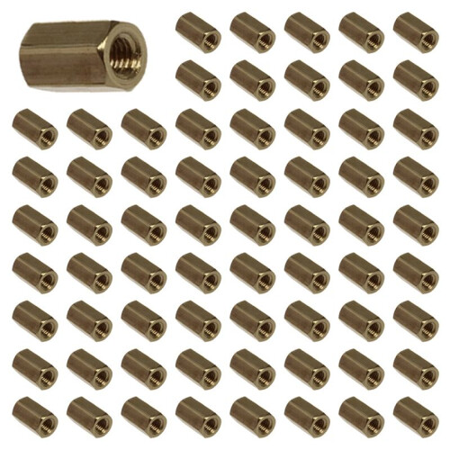 150X Metall Hex M3 Innengewinde Standoff PCB Spacer 8mm Koerper