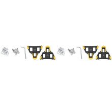 4X Botines de Bicicleta de Carretera Pedales de Ciclismo con Bloqueo AutomáTico de Flotador de 6 Grados para Zapatos del Sistema SPD-SL