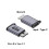 2X Micro-B Male to Type C Female Adapter Type-C USB3.0 Micro-B Connector for External Hard Drive Disk HDD Cable Adapter 5