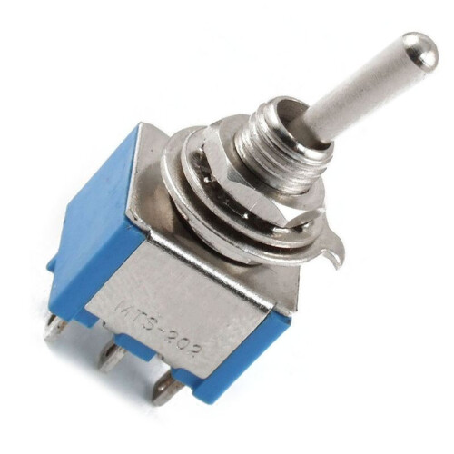10X AC 3A/250V 6A/125V 6 Pin DPDT / 2 Position  Toggle 1