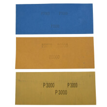 18 Pcs 3000 5000 7000 High Grit Wet And Dry Sandpaper Assortment Drywall Sanding Paper 9 X 3.6 Inch For Car Polishing