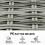 Outsunny Outsunny 4 Seater Rattan Dining Set with Parasol, Light Grey 7