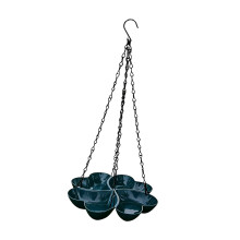 Easy Fill Plastic Bird Feeder Outdoor 4 Compartment Large-1