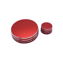 Set Decoratieve Ringen voor de Multimedia-Volumeknoppen in de Middenconsole van voor