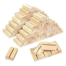 40 Pezzi Segnaposto In Legno per Numeri da Tavolo
