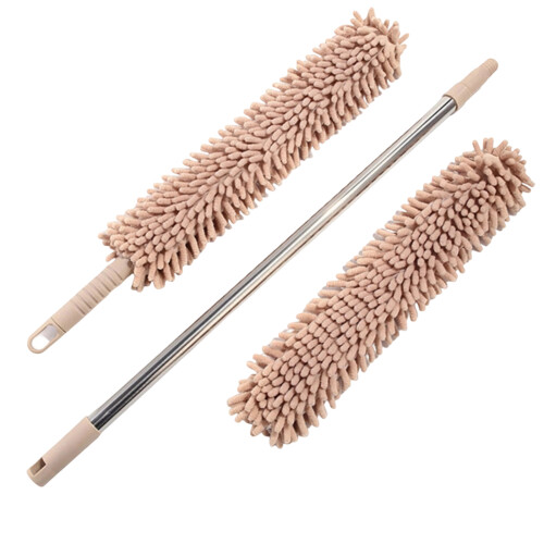 Flexible Retractable Dust Removal Duster For-Dark Khaki B
