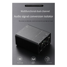 Professioneller XLR-Audio-Isolator mit Zwei Kanälen