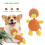 Jouet interactif pour grands et petits chiens, corde en-oui 3
