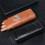 Cigar Case Three-Finger Portable Cigar Humidor PU Leather Case Box,Brown 5