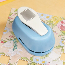 Manual Stamp Puncher Scrapbooking Tool Postage Stamp Punch for Journaling Card Making Envelope Arts Crafts
