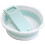 Large Washboard Basin for Hand Washing Clothes,Collapsible, (Light Green) 1