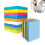 Compressed Cellulose Sponges 12 Pack, Biodegradable Kitchen Cleaning, 6 Color  Absorbency 1