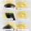 3pcs Eyebrow Stencils Kit for Perfect Brow Shaping Fast Drawing Eyebrow Design Ruler for Microblading 5