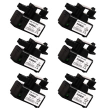 6Pack PLC Battery A98L00310026 3V 1750mAh for FANUC CNC Machine Controller Backup Power
