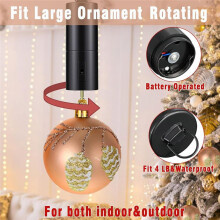 6 Pcs Ornament Spinner Battery Operated Spinner Wind Spinner Motor Disco Motor Hanging Rotating Motor