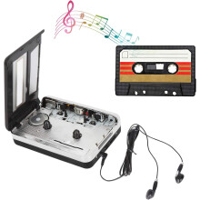 Convertisseur cassette vers MP3, Walkman portable pour des voyages nostalgiques, fonction d'inversion automatique, capture de cassettes USB,