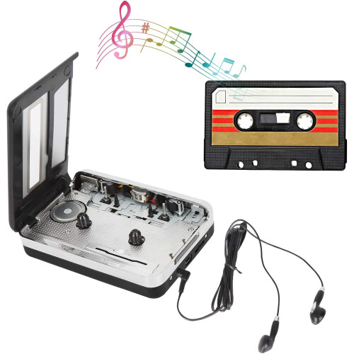 Μετατροπέας κασέτας σε MP3, φορητό Walkman για νοσταλγικά ταξίδια, λειτουργία
