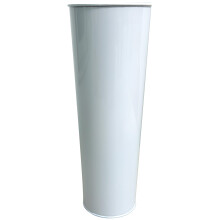 Iron Bucket Vases Flower Arrangements-White flower bucket