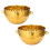 2Pieces Durable Nonrust Steel Ice Buckets Ideal For-Gold 1