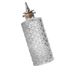 Kunstvoller, handgefertigter Glas-Getränkespender-Rahmenflasche