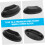 Bike Front Wheel Riser Block Set with Stable NonSlip Support for Indoor Bicycle Training 4