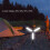 Rechargeable LED Work Light with Tripod, Foldable ThreeSided Lamp for Camping and Outdoor Use 2