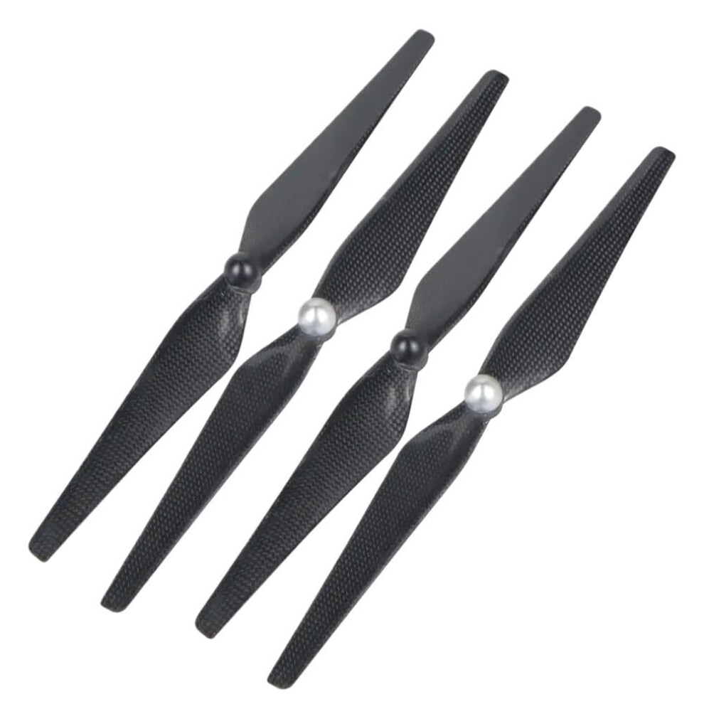 13X4.5 Carbon Fiber Propeller Set M8 SelfâLocking Cw Ccw Lightweight Blades For Rc Drone 2 Pairs 9771547462989