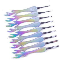 Elegant Acrylic European Crochet Hook Large Handle for