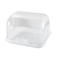 Baby Bottle Drying Rack with Anti‑Dust Cover, 2 in 1 Dry and Store Organizer for Baby Bottles