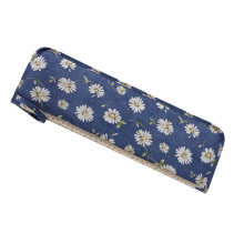 Crochet Hook Case Navy Knitting Accessories Storage Bag Compact Organizer for Travel