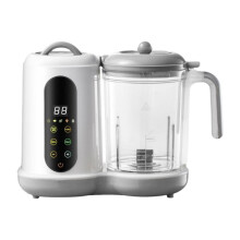 Baby Food Maker and Steamer 2 in 1 Design with Built in Timer Large Capacity Easy Clean for Travel