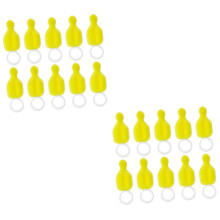 40pcs Pacifier Cleaning Brush Set Soft Water‑Absorbent Sponge Gentle Scratch‑ Care Yellow