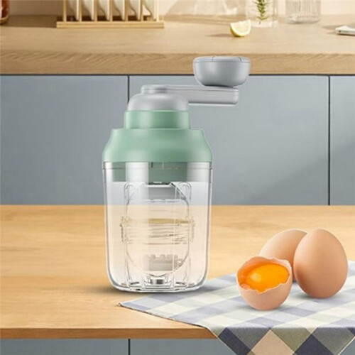 Manual Egg Shakers, Egg Spinner for Hard Boiled Eggs, Egg Mixer, Kitchen Gadgets Egg Spinner Green 2