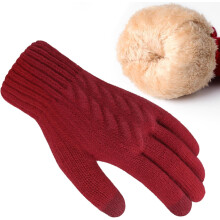 Winter Gloves for Women, Touch Screen Gloves with Thermal Soft Lining, Elastic Cuff Winter Gloves for Cold Weather