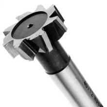 1PC Type T Slot Milling Cutter for Metal HSS Woodruff Key Seat Router Bit Thickness 1-12mm Diameter 8-25mm