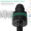Microfon karaoke Bluetooth wireless 5 în 1, pentru copii 6