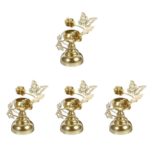 Butterfly Candle Warmer Pillar Stand 4 pcs 2