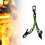 Firefighter Glove Strap Nylon Durable Cold Weather Green 7