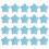 Magnetic Sticker Set Multicolor 20 Pieces 2