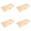 4X Wooden Slide Storage Box, Holds 50 Slides, Microscope Slide Box 1